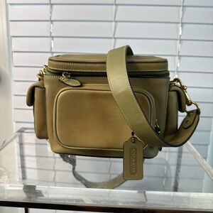 Coach Sage Green Camera Bag